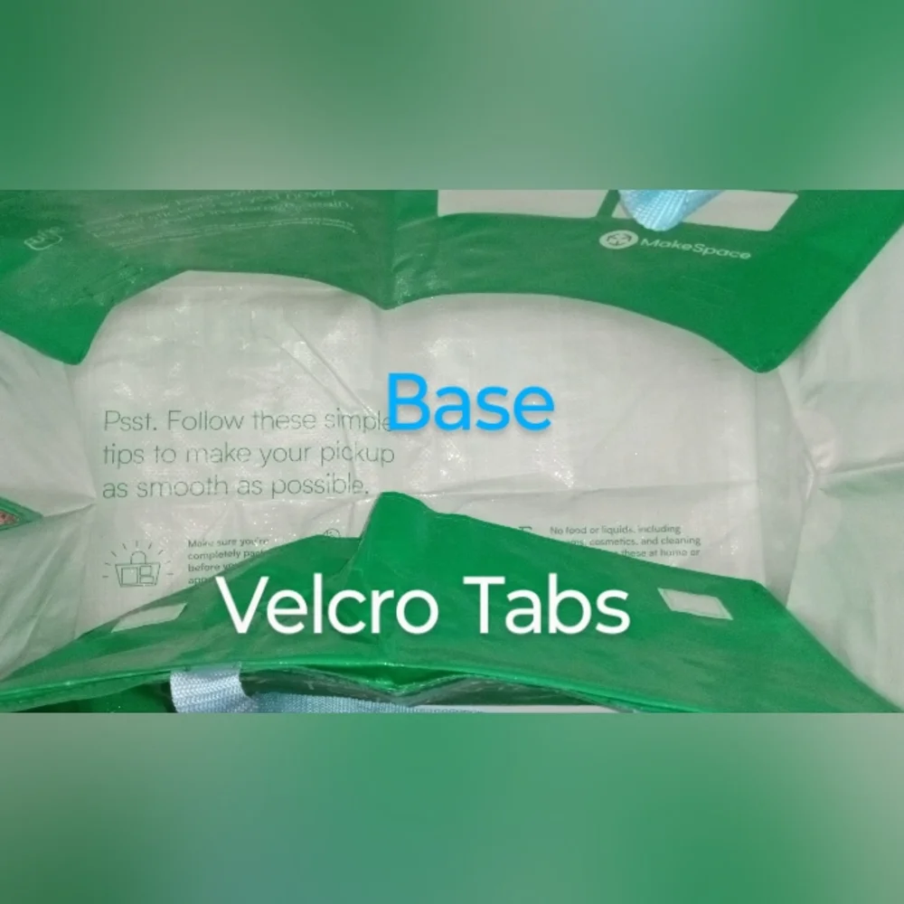 2/$18 - Reusable Tote Bag  Large Capacity Foldable Durable Handles TabCl…