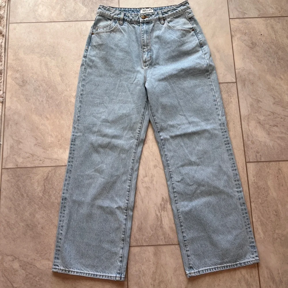 ROLLA’S Heidi High Rise Loose Straight Jeans