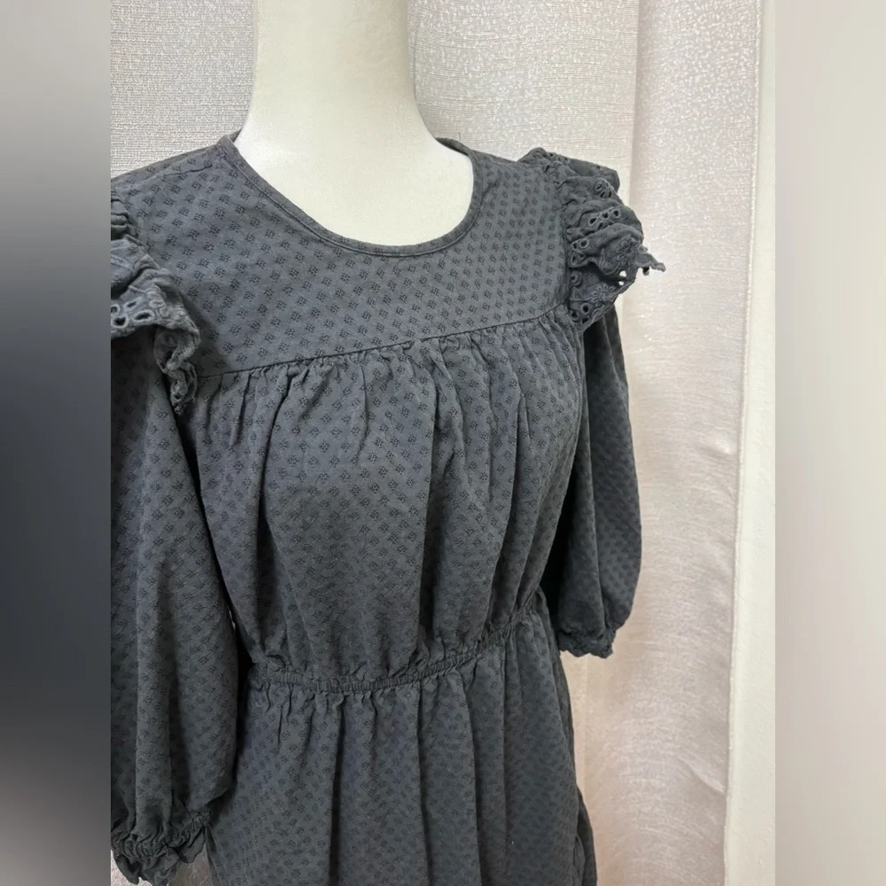 Universal Thread Black Dress Whimsigoth Witchy Cottagecore Women’s Size Medium