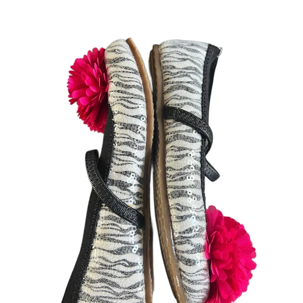 Stride Rite zebra sequined