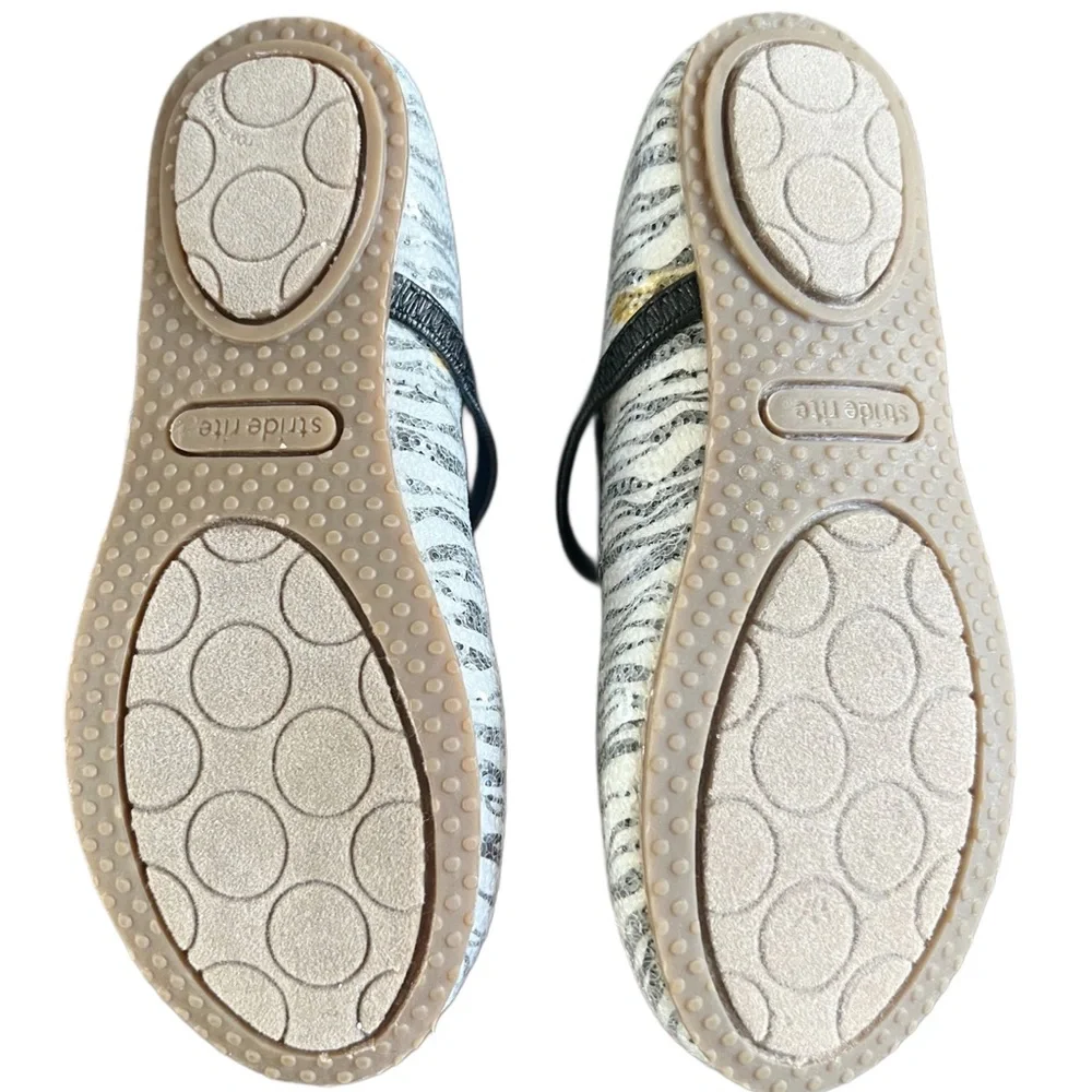 Stride Rite zebra sequined