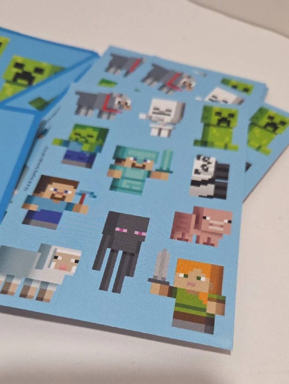 Minecraft bright blue