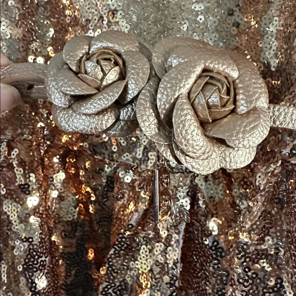 Disney sequin gold