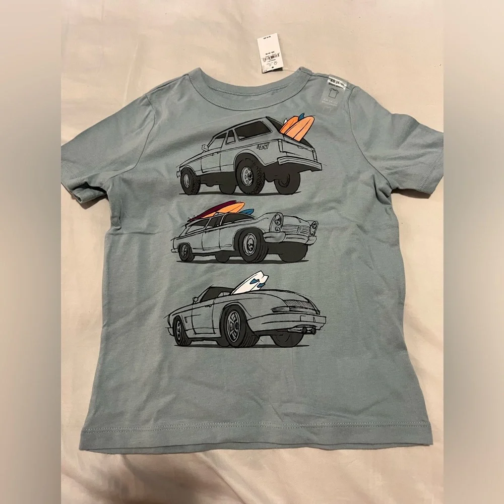Gap kids surf graphic tee NWT