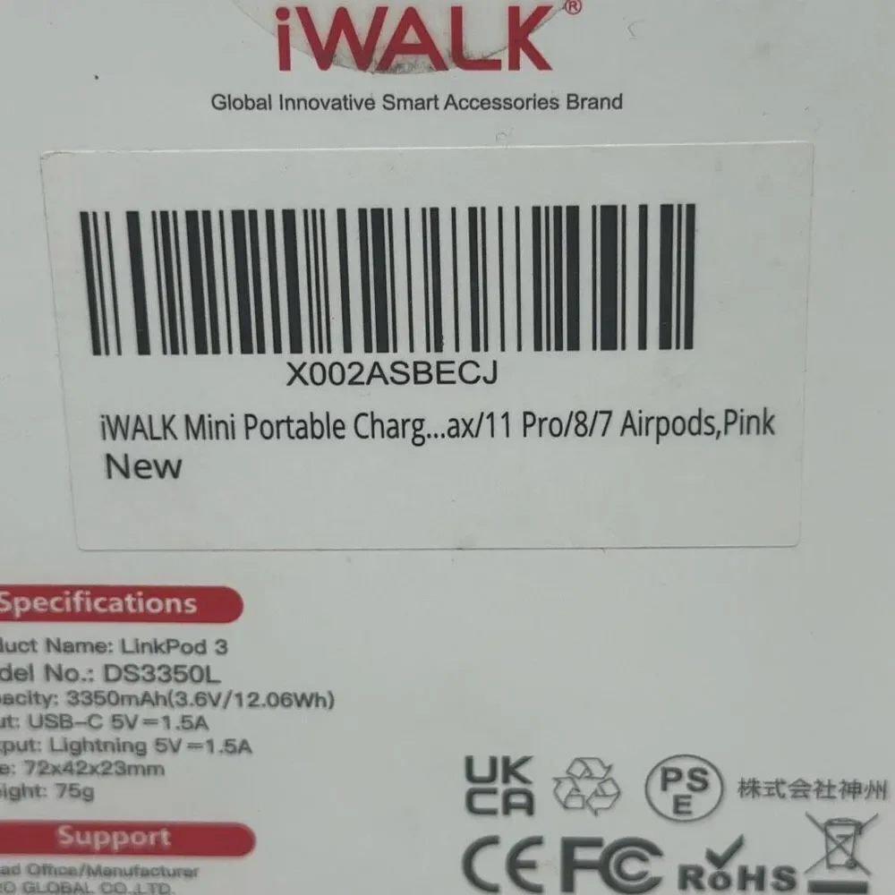 iWALK linkpod3 3350mah