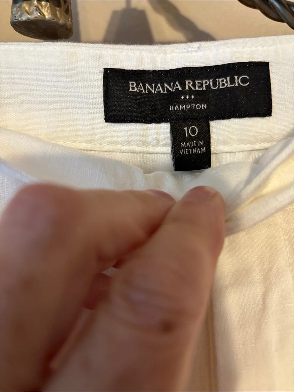 Banana Republic clean white