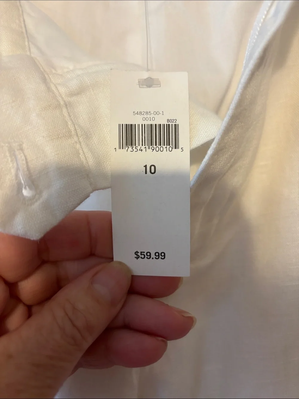 Banana Republic clean white