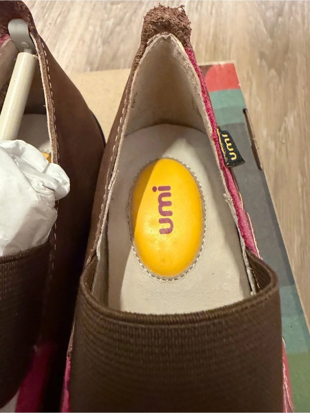 Mary Jane Umi Ballet Flat School Uniform Shoes Leather Size 1 US Girls EU32 NIB