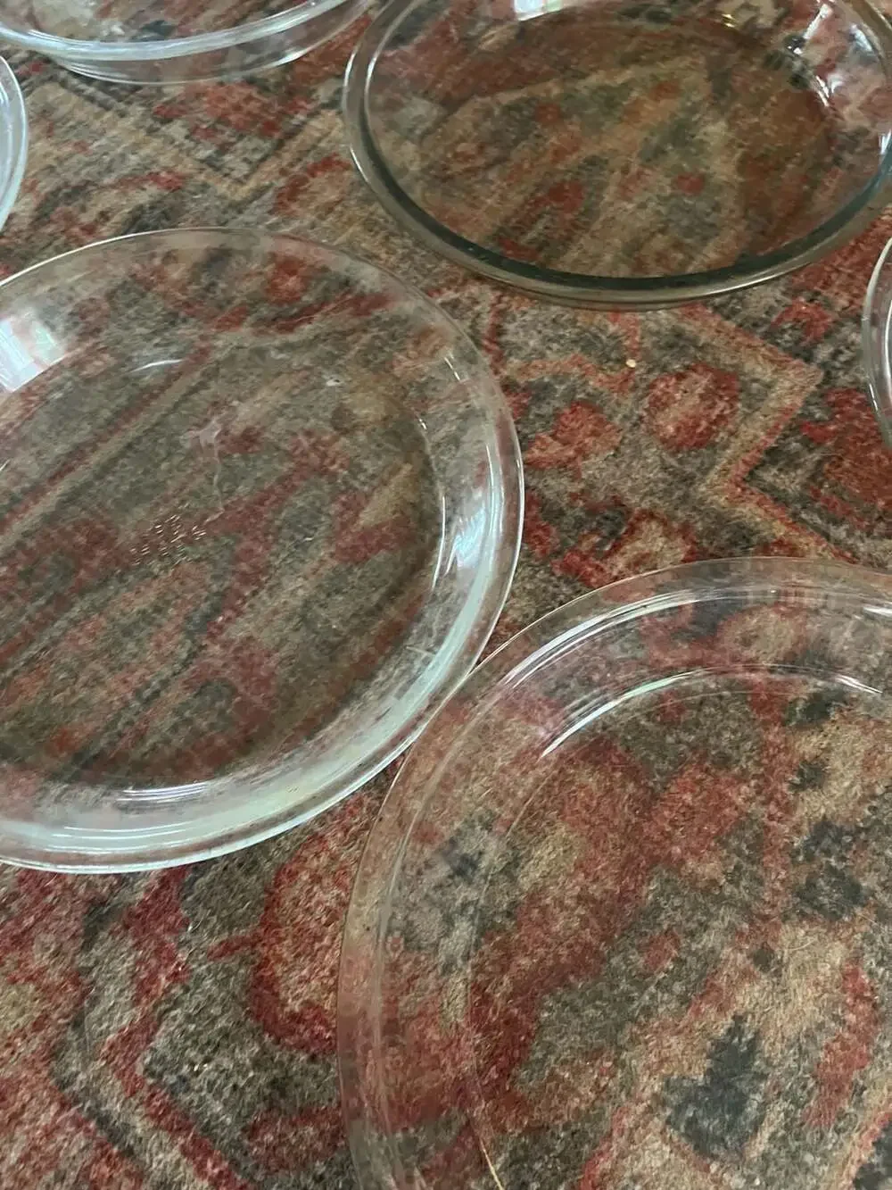 Pyrex and Anchor Hocking seven vintage