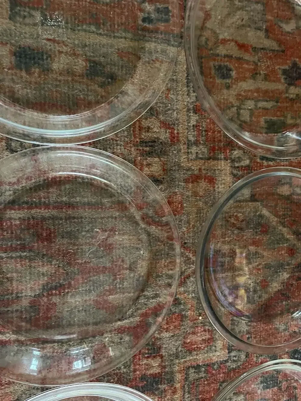 Pyrex and Anchor Hocking seven vintage
