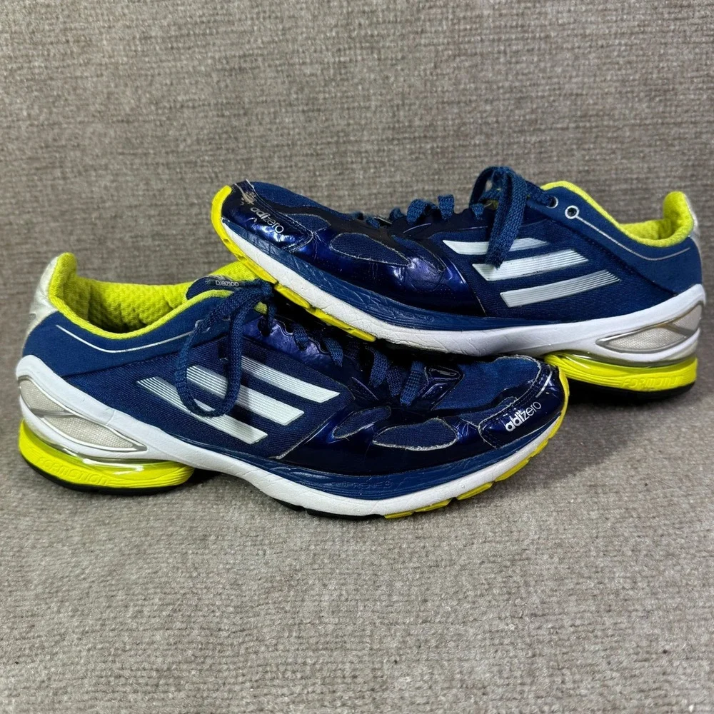 Adidas Adizero F50 Mens 9 Blue Yellow Running Shoes Sprintframe‎ G62762