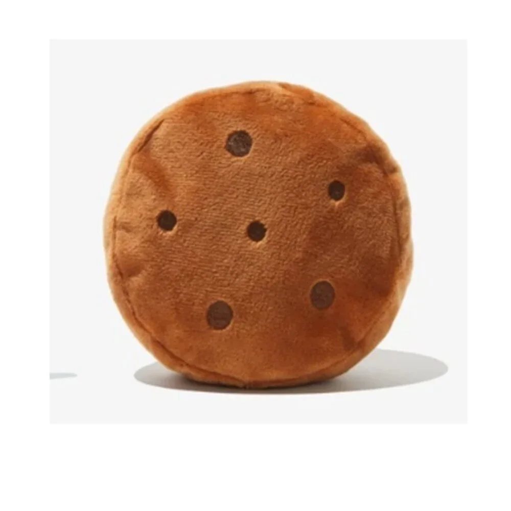 Chocolate Chip‎ Cookie (4.5 in.) Small Plush Dog Toy (BRAND-NEW & SUPER CUTE!)