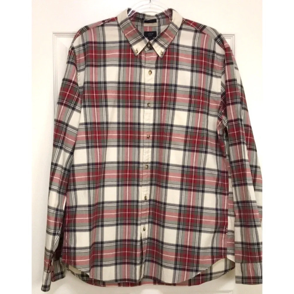 J. Crew flannel nwt