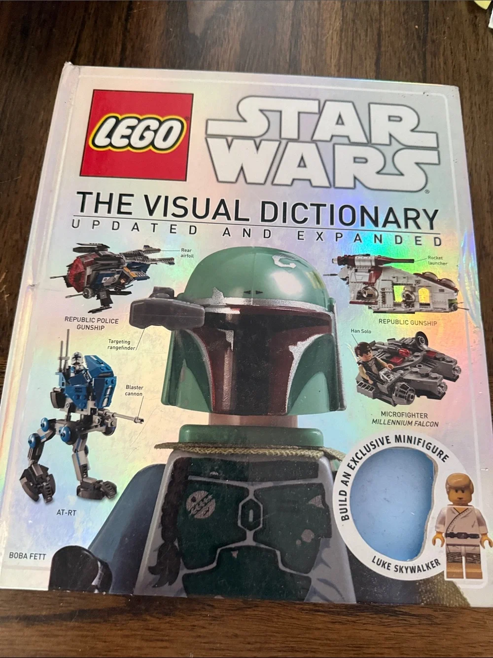 Lego Star Wars Holographic Visual Dictionary – Green, Brown, White Cover