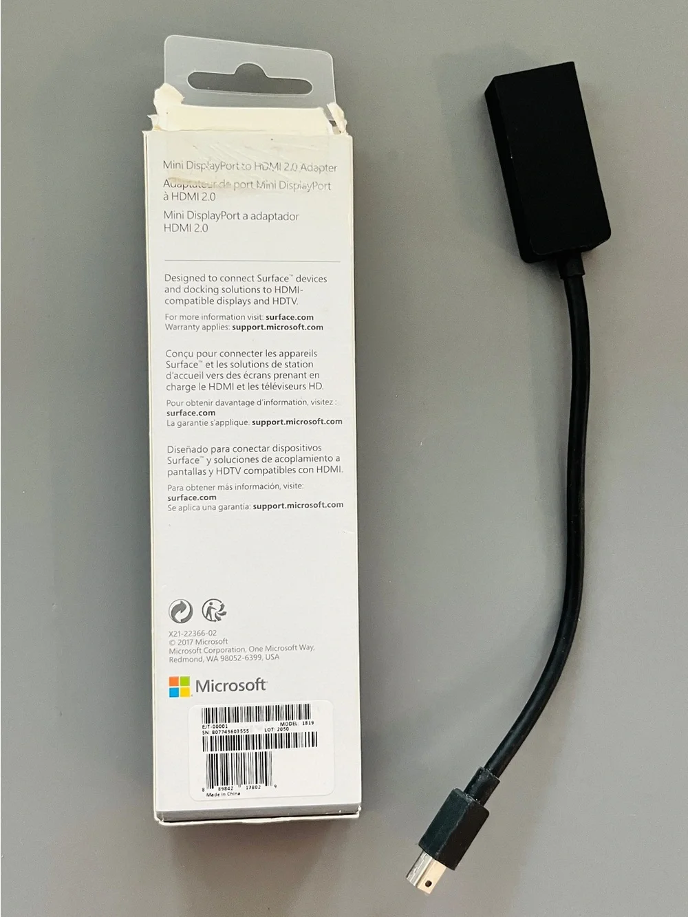Microsoft hdmi displayport adapter