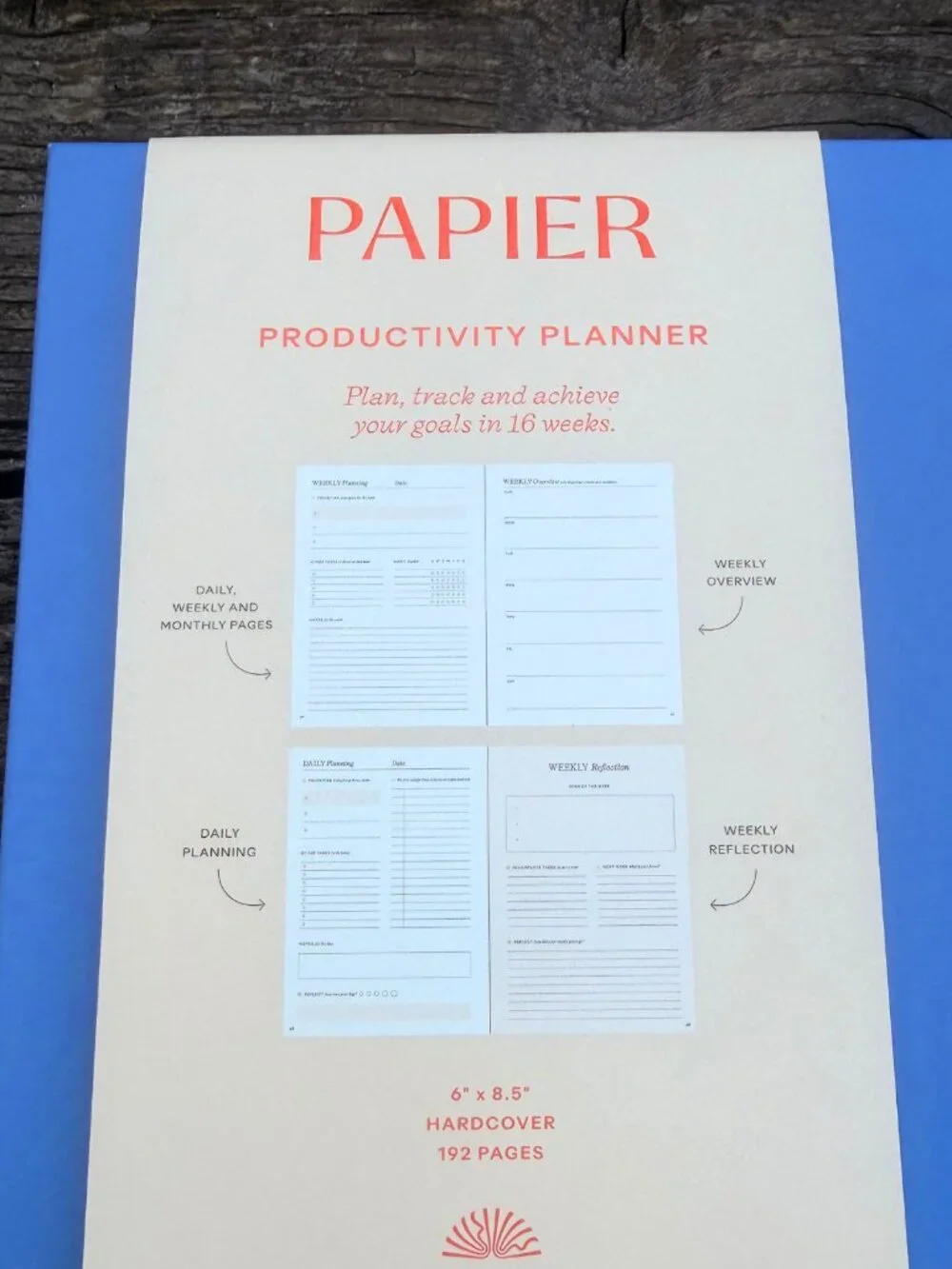 Papier new blue