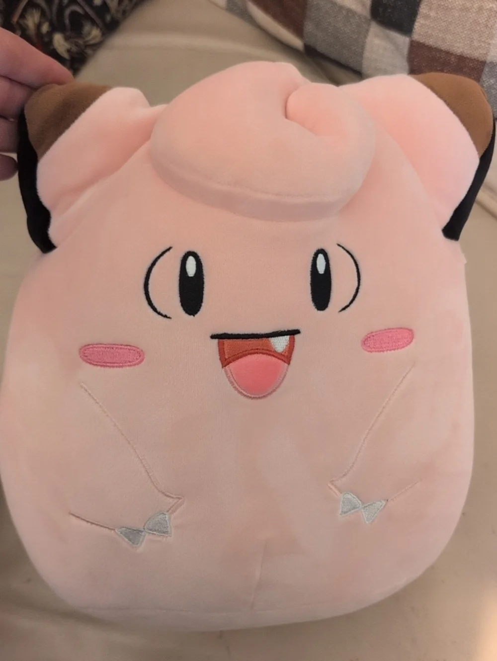Pokemon Clefairy Squishmallow