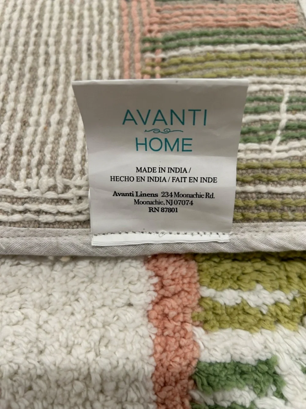 Avanti Linens top shades