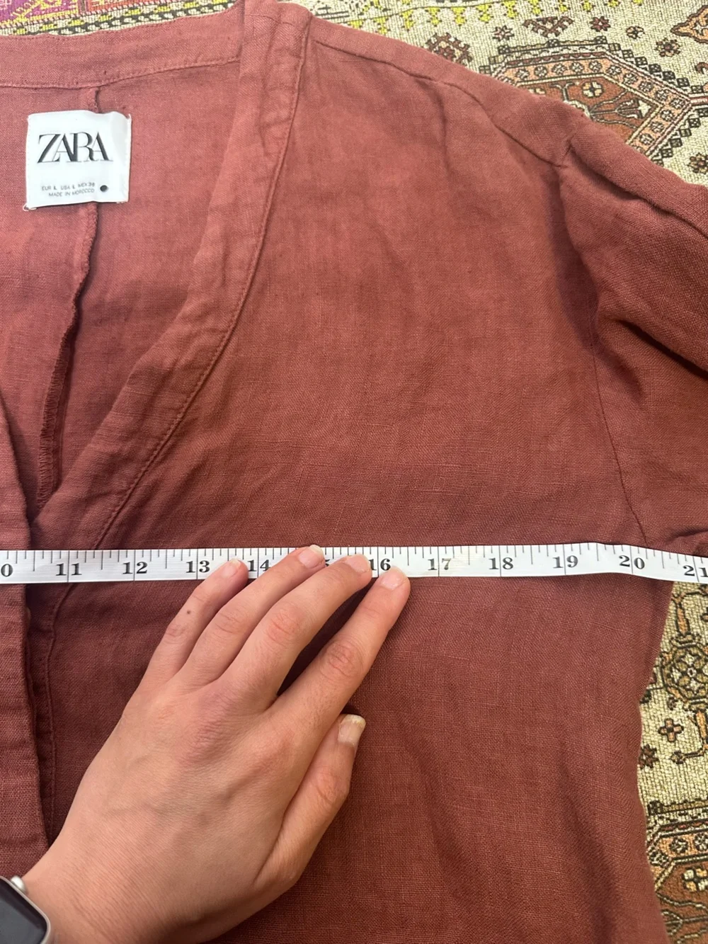 Zara lightweight linen