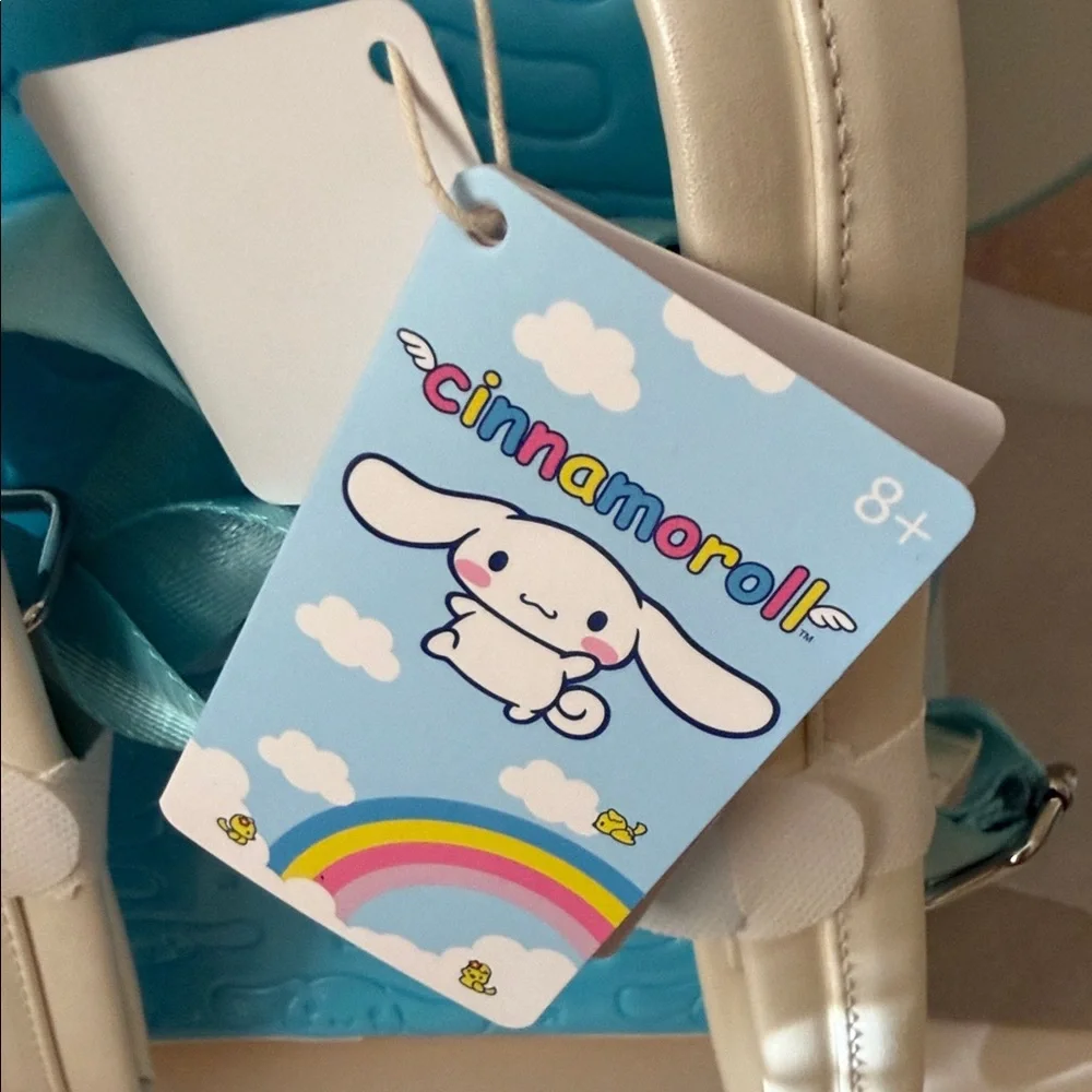 Loungefly Sanrio Cinnamon Roll Moveable Ears Blue mini Backpack Hard Tag New!