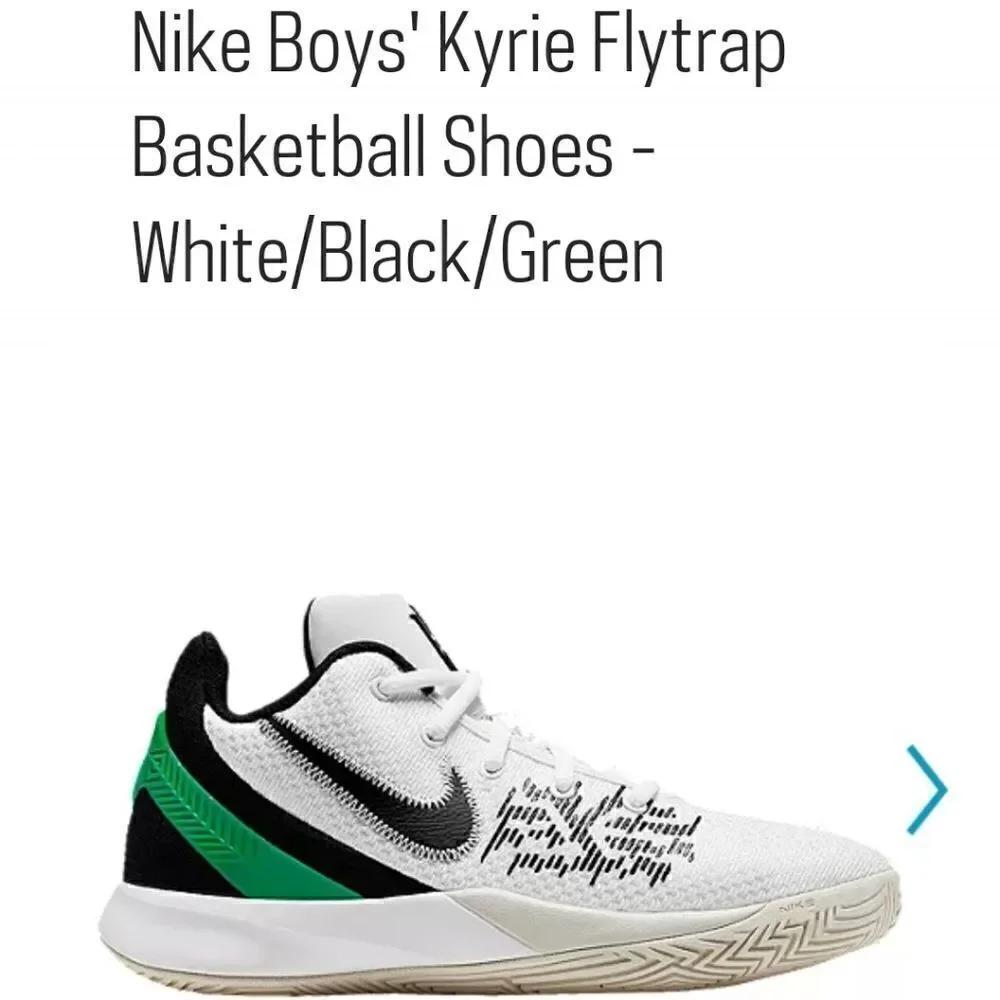 Nike. Kyrie Flytrap Basketball Shoes. Youth size 7.