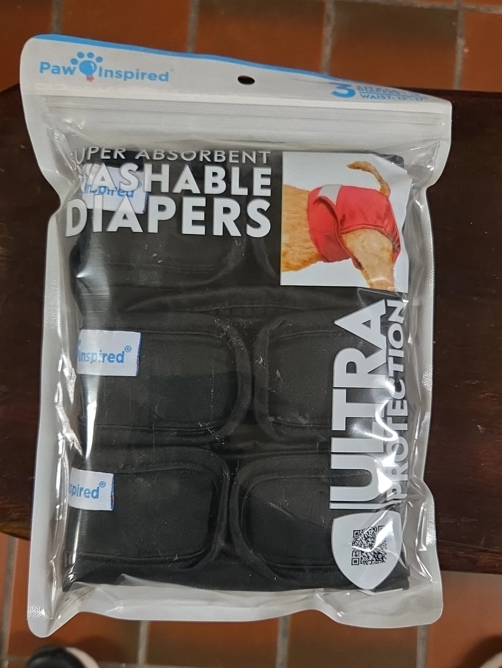 paw inspired reusable washable