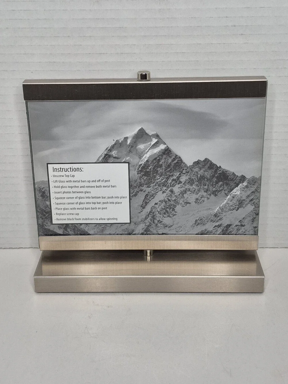 Double Picture Frame You Can Spin