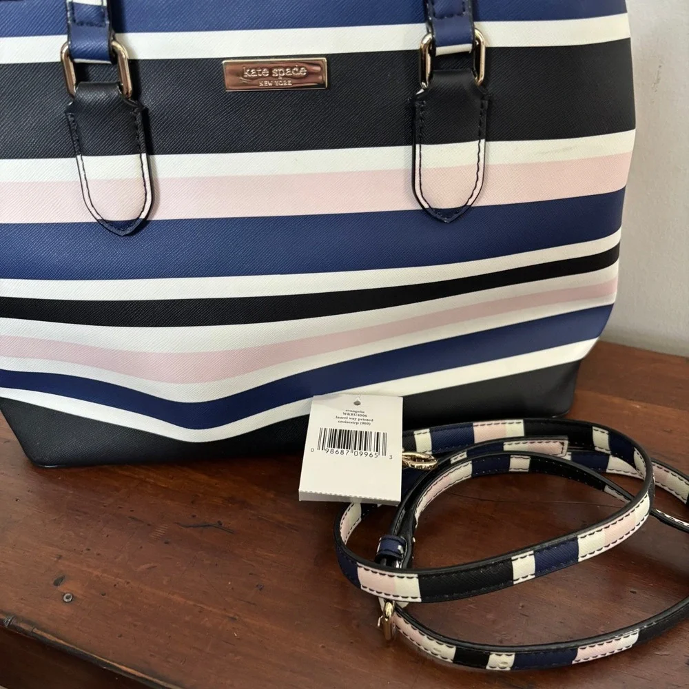 kate spade logo shopping zip