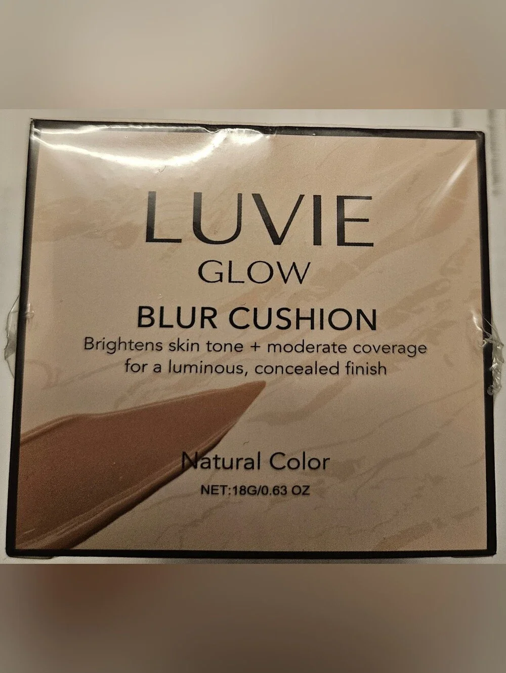 Luvie Glow Blur Cushion - Natural Color