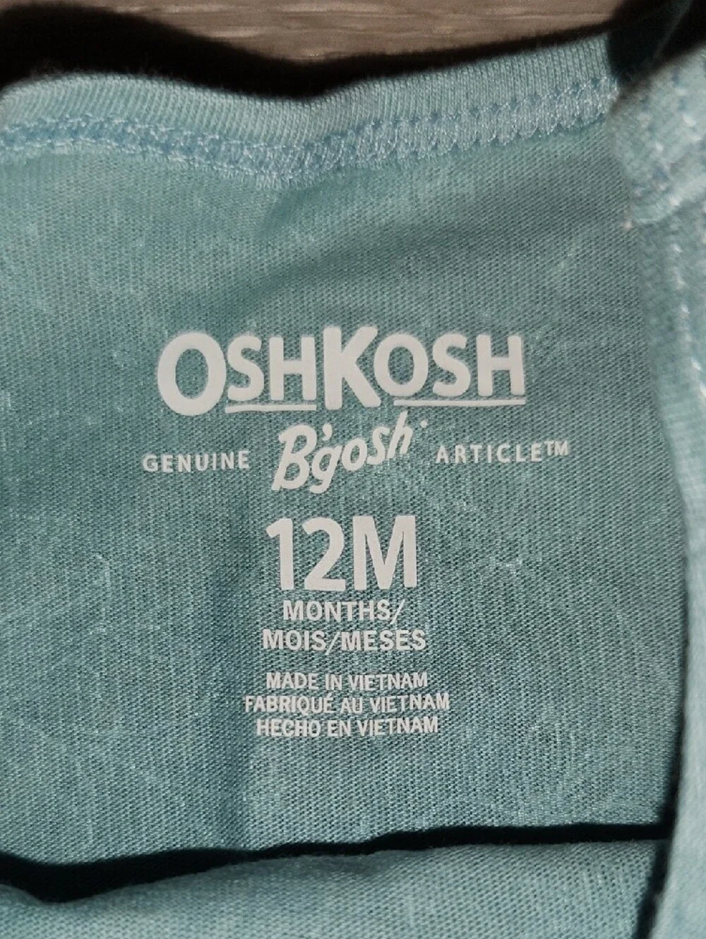 OshKosh Bgosh soft teal