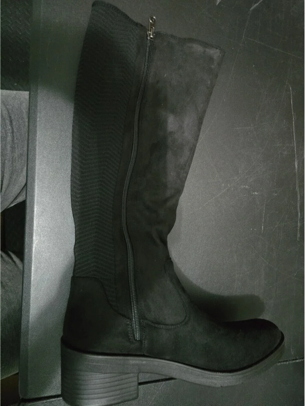 LifeStride Optimum Black Knee High Boots Women’s 8.5M New