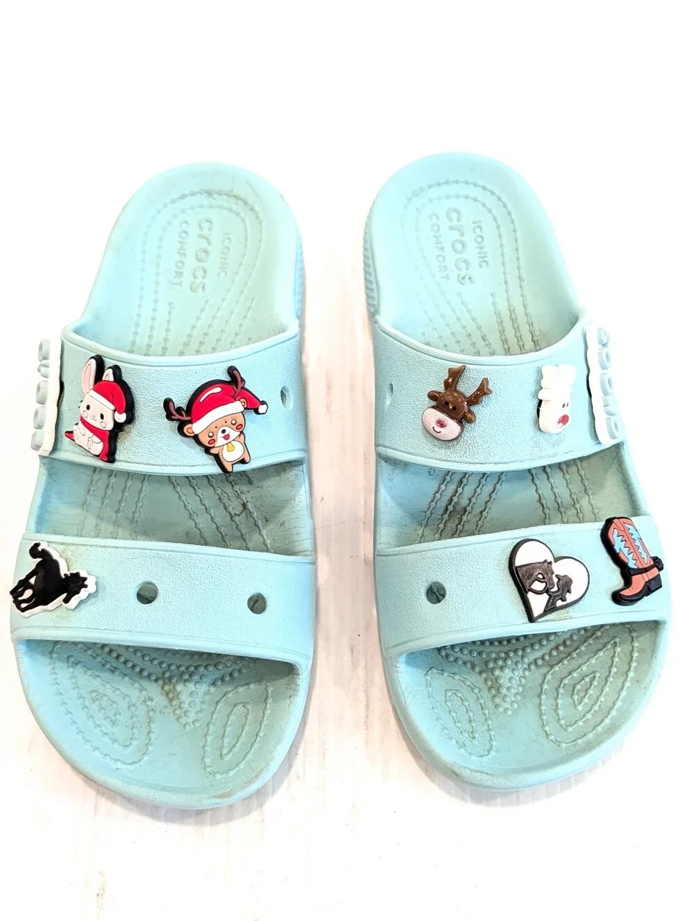 CROCS light blue