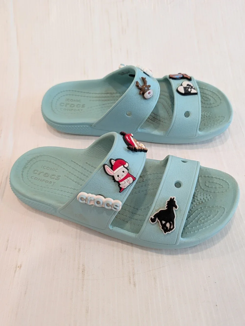 CROCS light blue