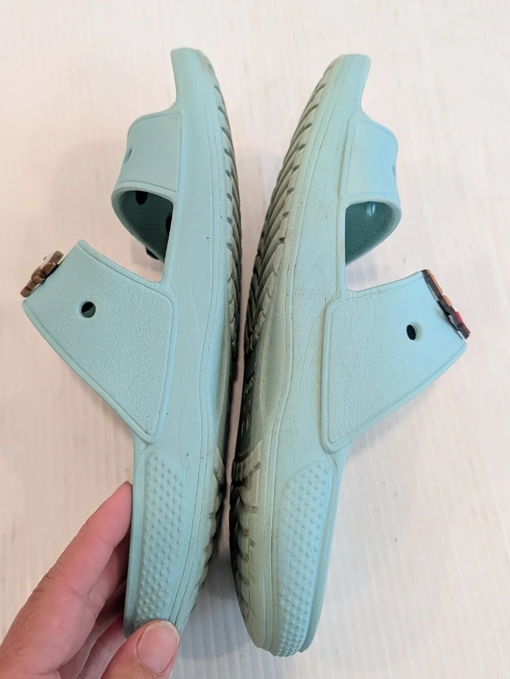 CROCS light blue