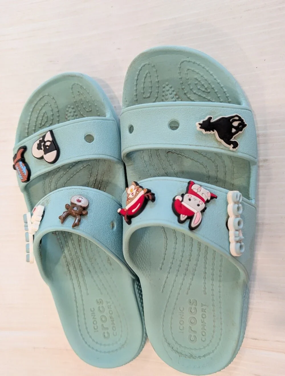 CROCS light blue