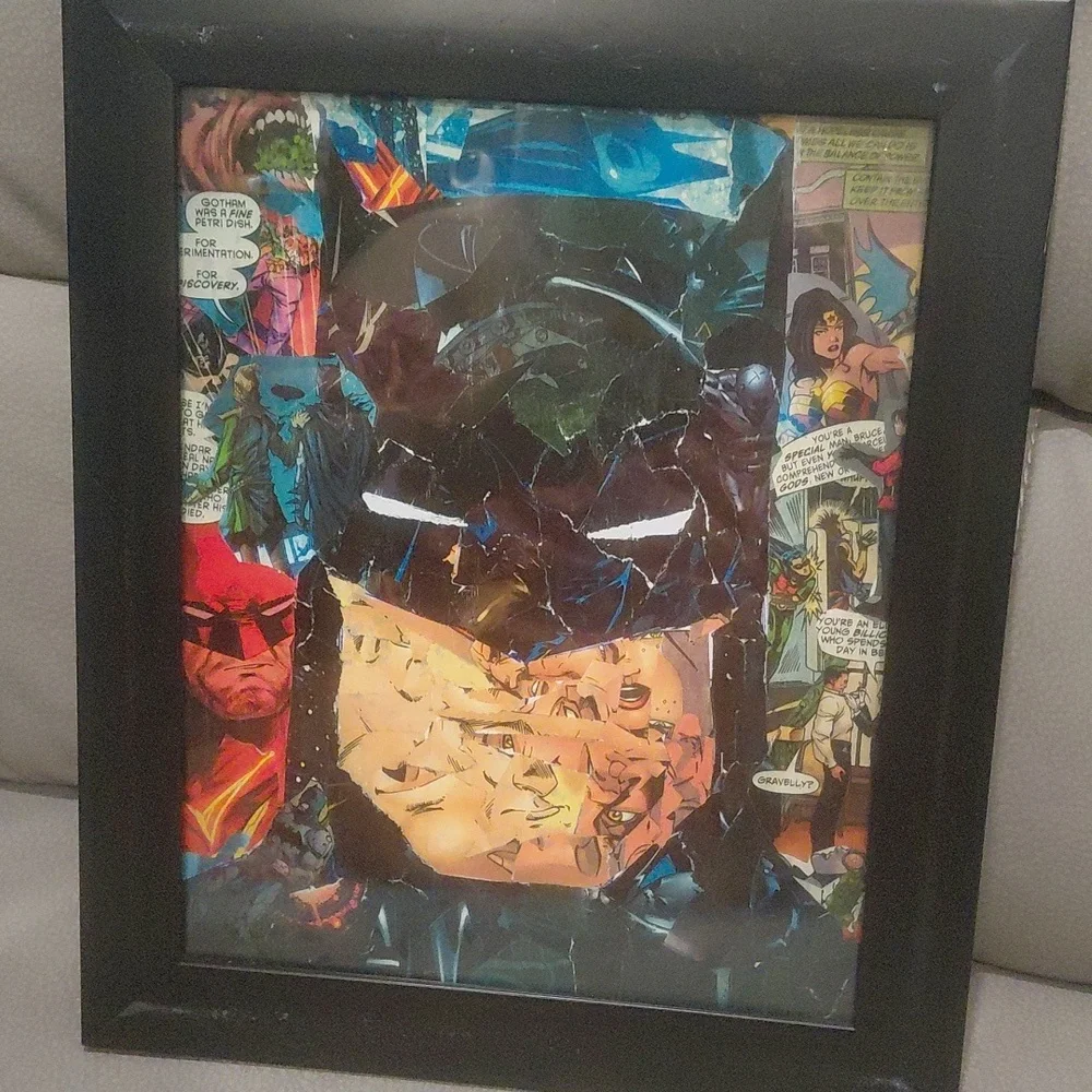 Batman comic wall