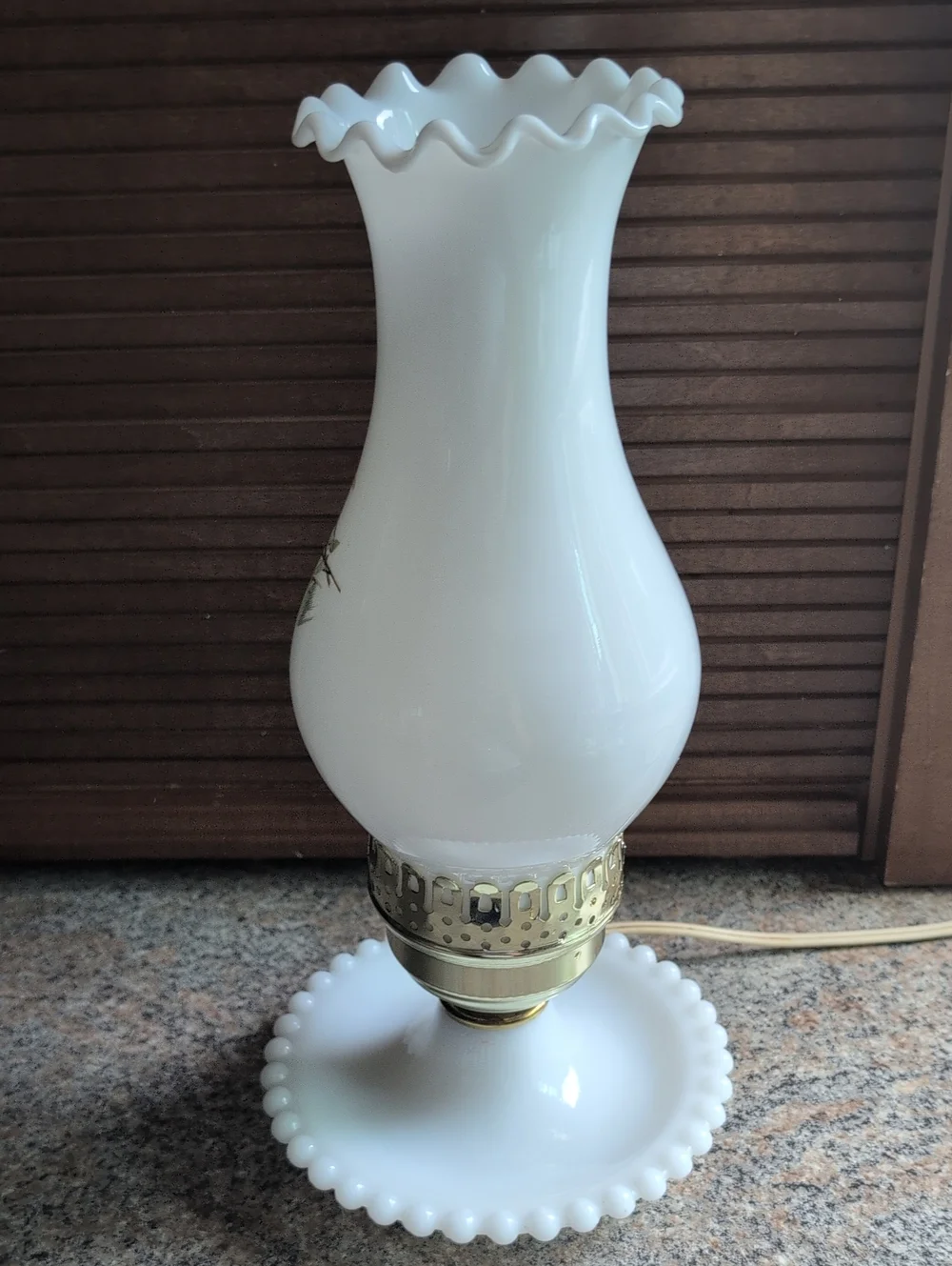 Milk Glass vintage milk