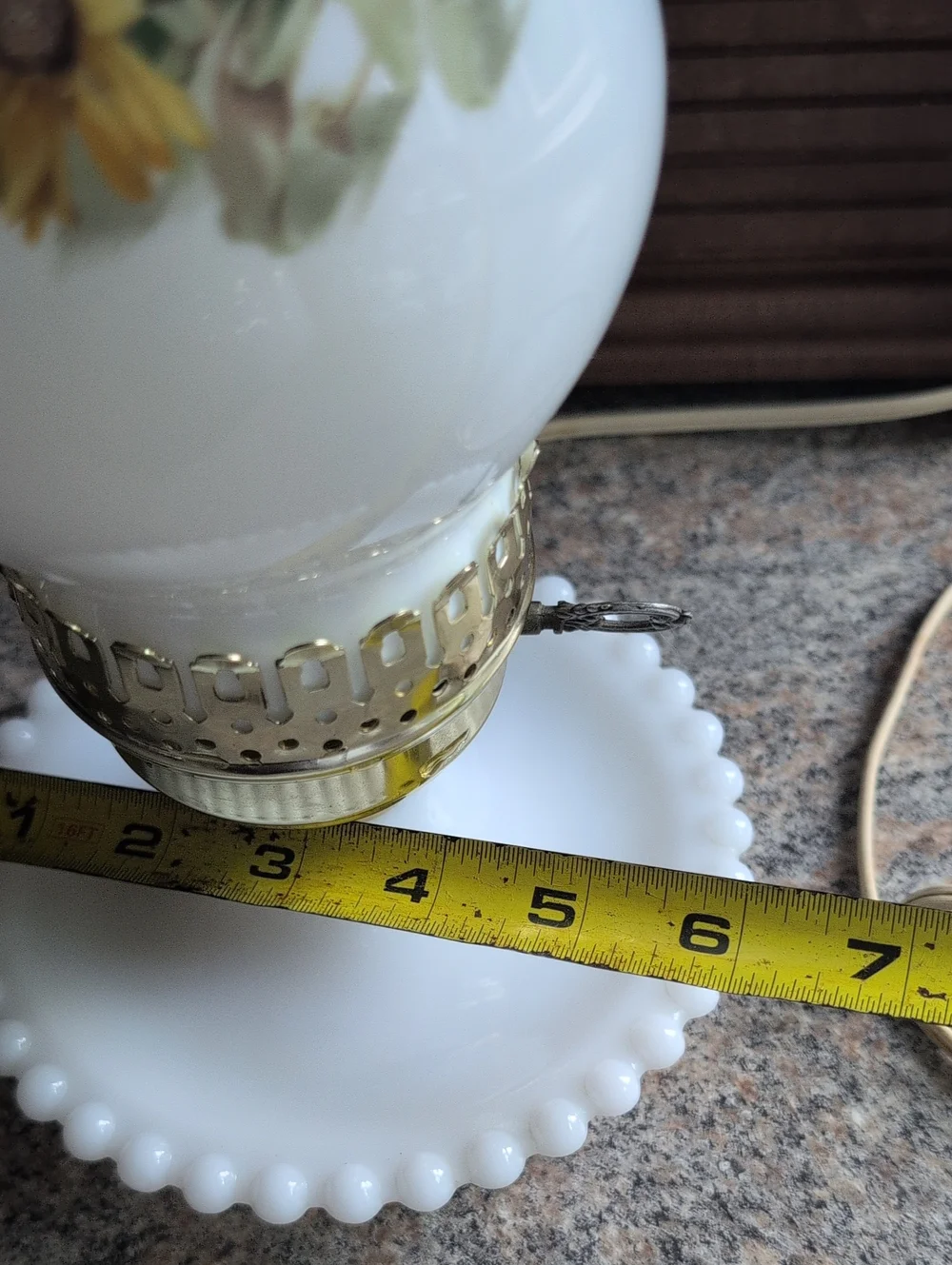 Milk Glass vintage milk