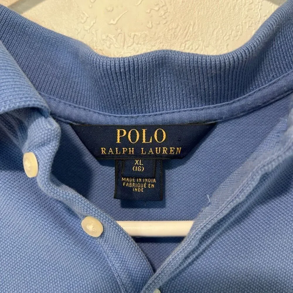 Ralph Lauren blue shirt