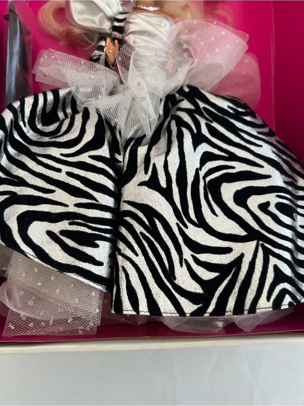 Barbie silver zebra