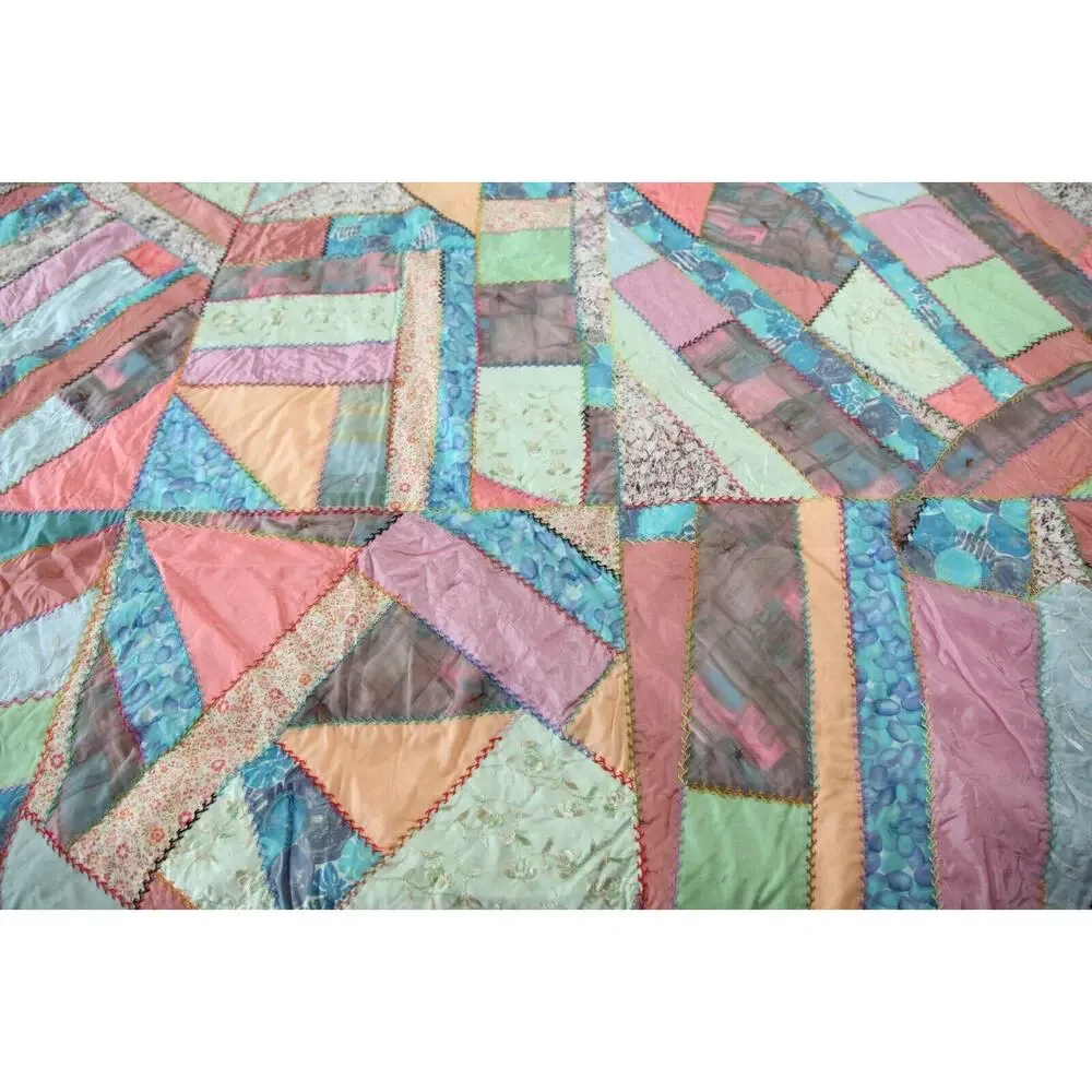 Vintage crazy quilt