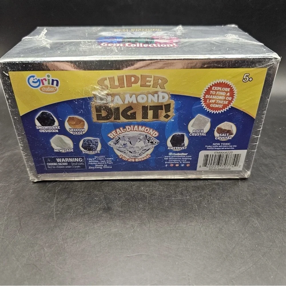 Grin‎ Studios Gem Collection SUPER Diamond Dig It Brand New SEALED