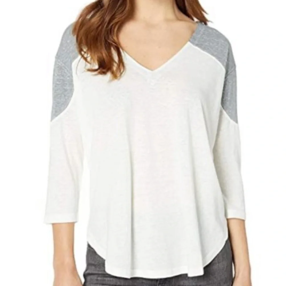 Free People print knit casual