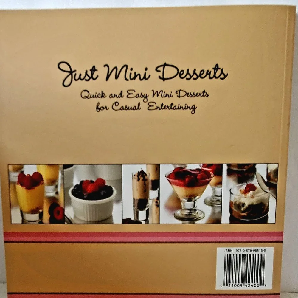 Robert Zollweg mini desserts