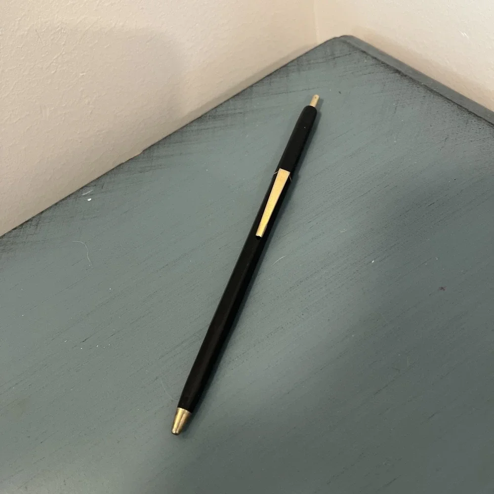 Vintage Fisher Pen Gold‎ Tone Trim