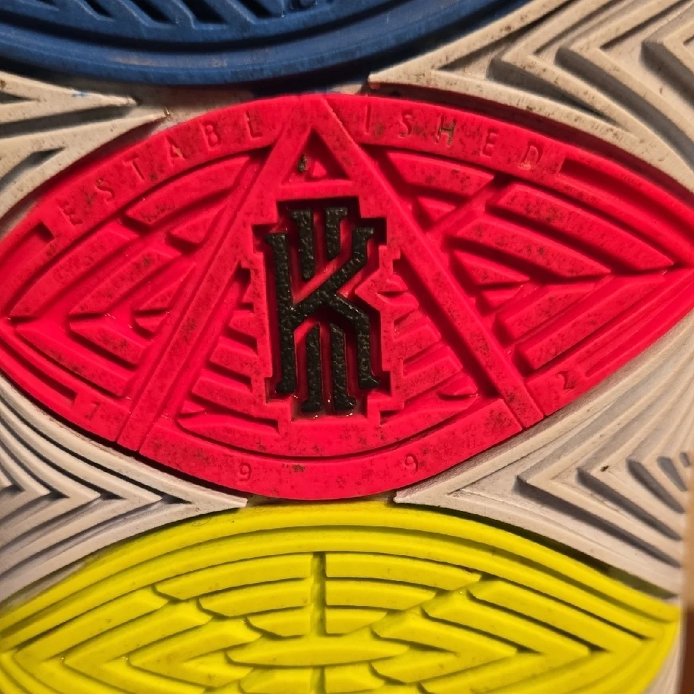 Nike Kyrie 5 Just Do It‎ Black and Pink Athletic Shoes