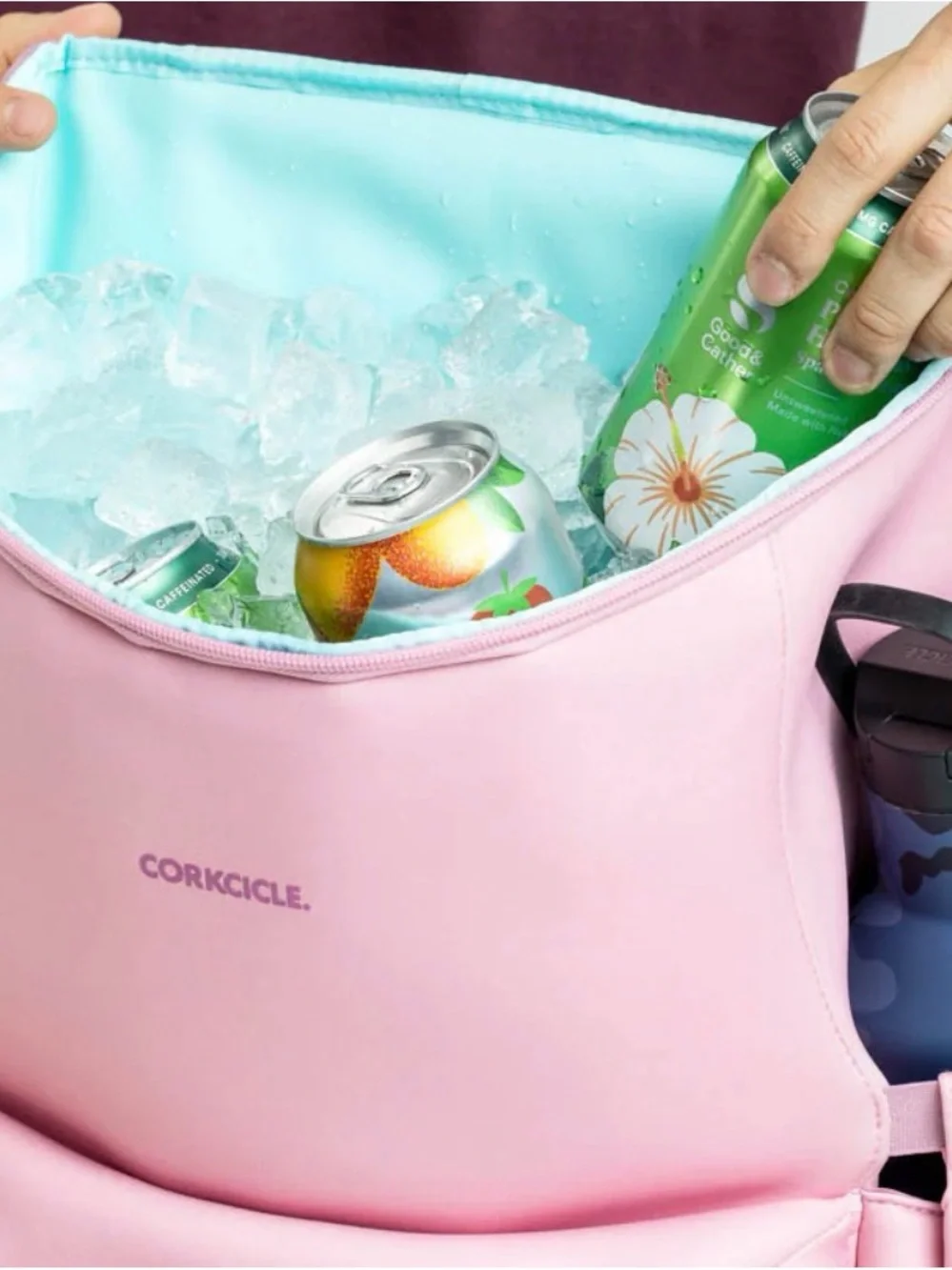 Corkcicle backpack blue