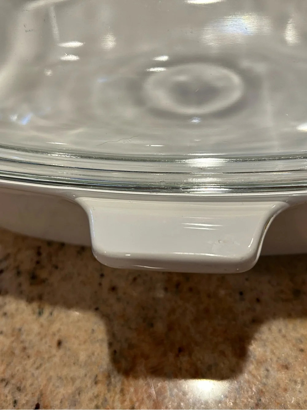 Corningware blue trefoil