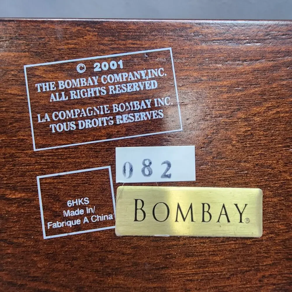 Bombay vtg 2001