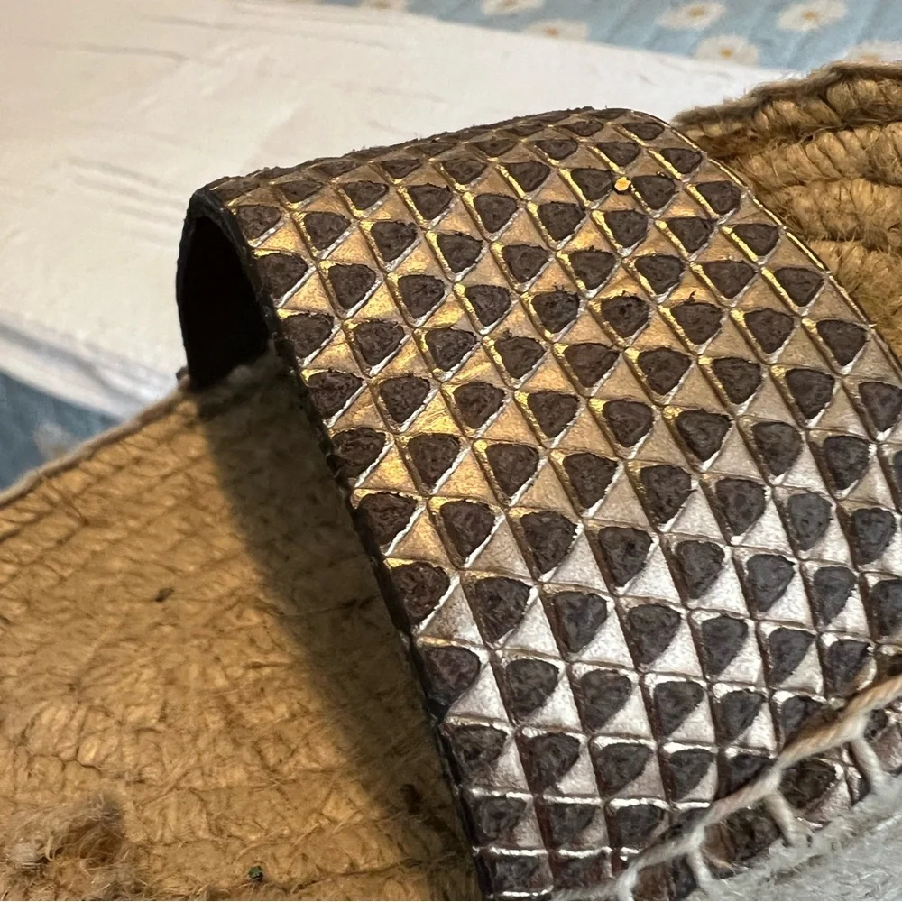 Vince gray leather